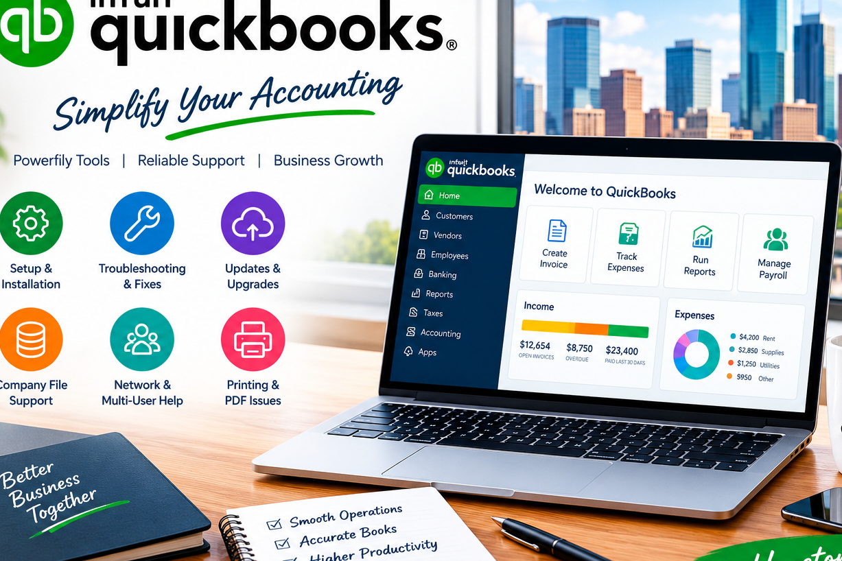 QuickBooks Desktop Company File Maintenance Tips for Houston Businesses