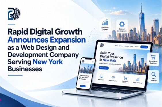 Rapid Digital Growth Announces Expansion as a Web Design and Development Company Serving New York Businesses