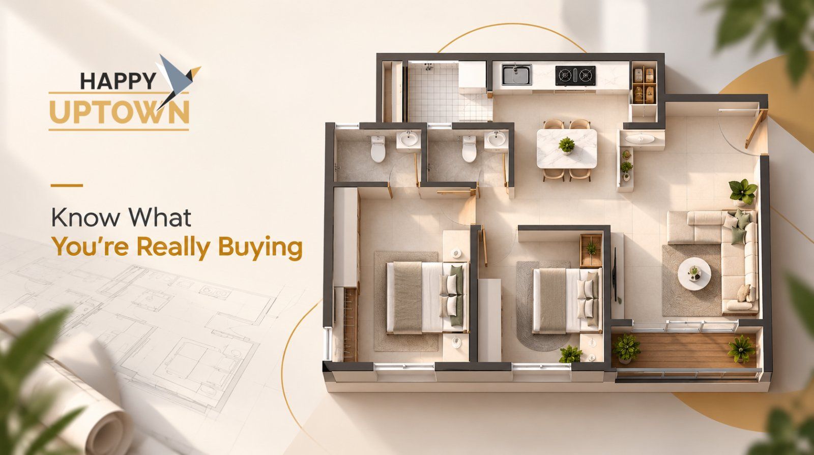 2 BHK flats in Ahmedabad