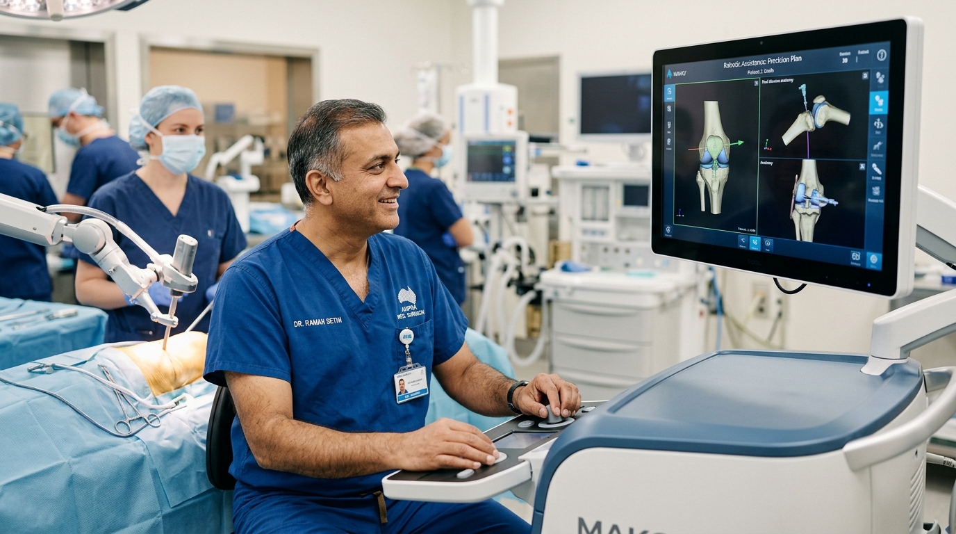 Robotic Knee Replacement Melbourne