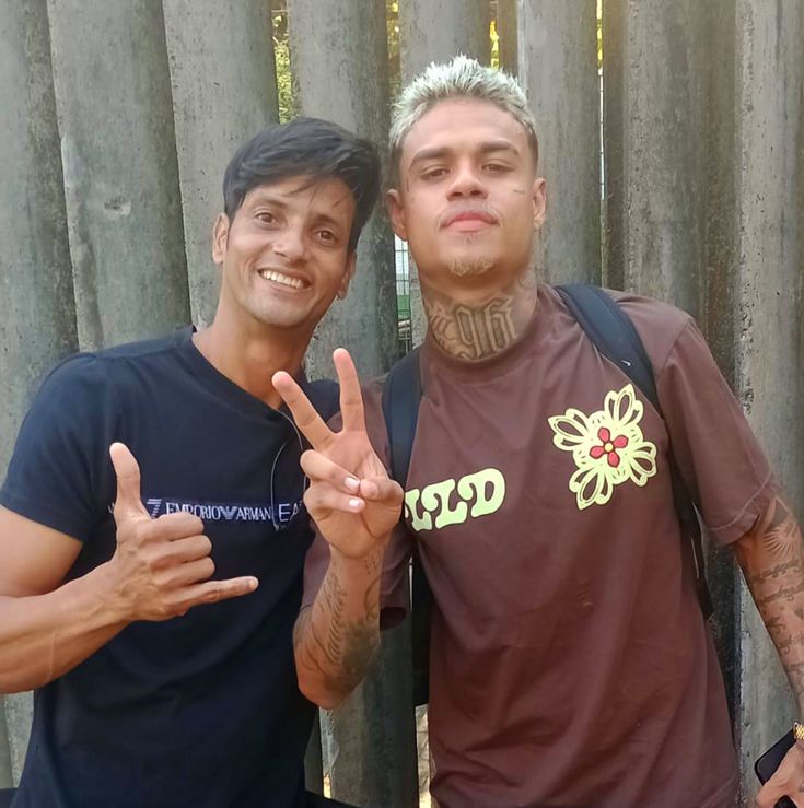 Romero Silva e Mc Cabelinho na Globo