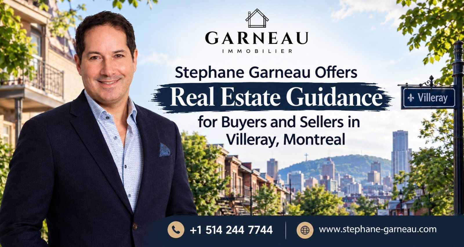 Stephane Garneau Offers Real Estate Guidance for Buyers and Sellers in Villeray, Montreal