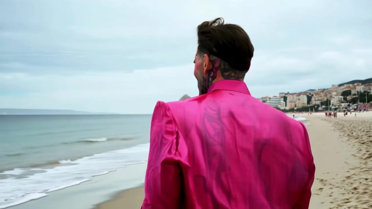 The mirror with moods: Mike Sain't Louis confronts body image and gym culture in "El espejo de enfrente"