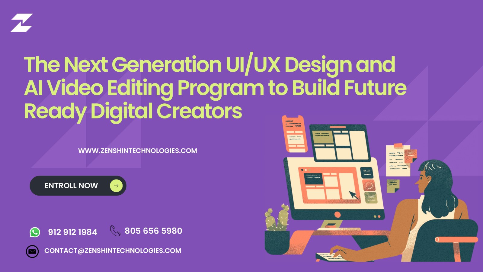 The Next Generation UI/UX Design and AI Video Editing Program to Build Future-Ready Digital Creators