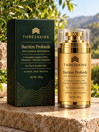 ThreeSkins barrier skincare product