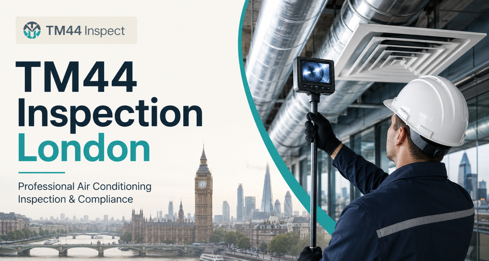 TM44 Inspection London for commercial air conditioning systems