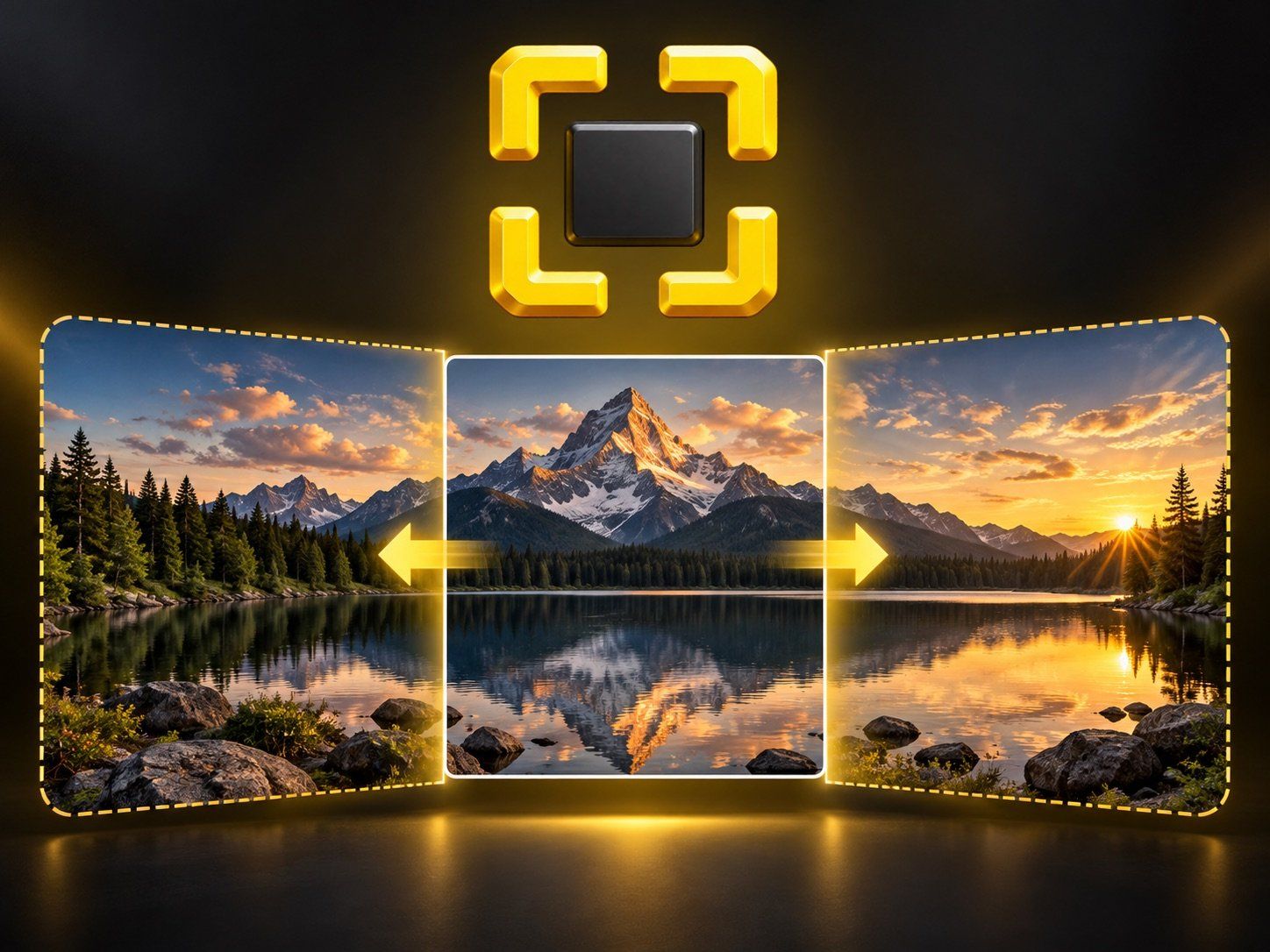 Uncrop AI browser-based image outpainting service for extending photo backgrounds