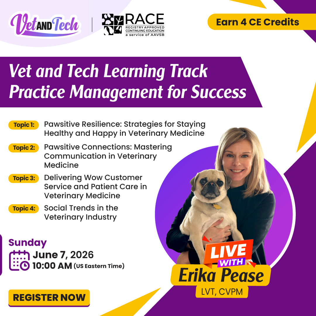 Vet and Tech Learning Track - Practice Management for Success