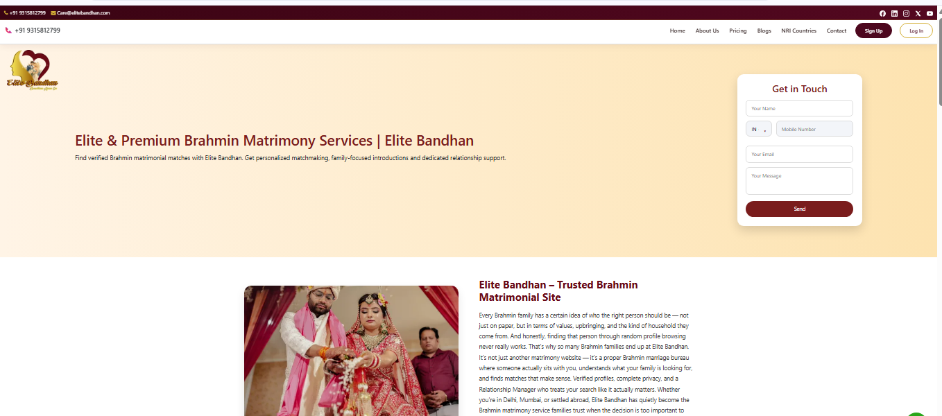 What Should You Check in Brahmin Matrimony Profiles ?
