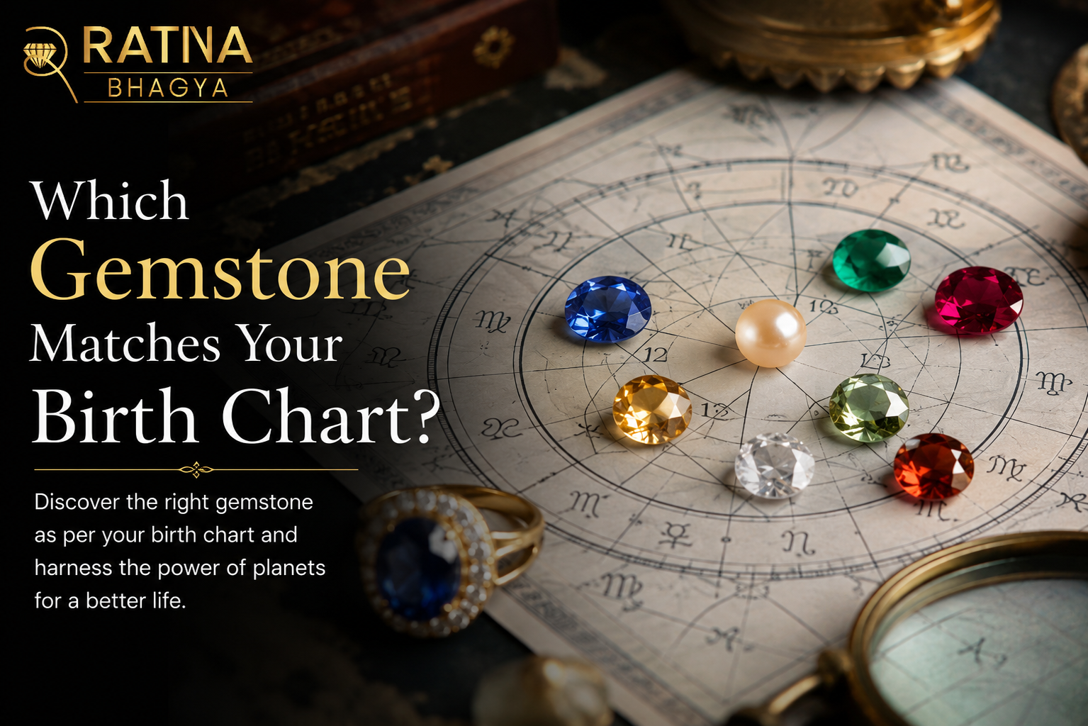 Which Gemstone Matches Your Birth Chart?
