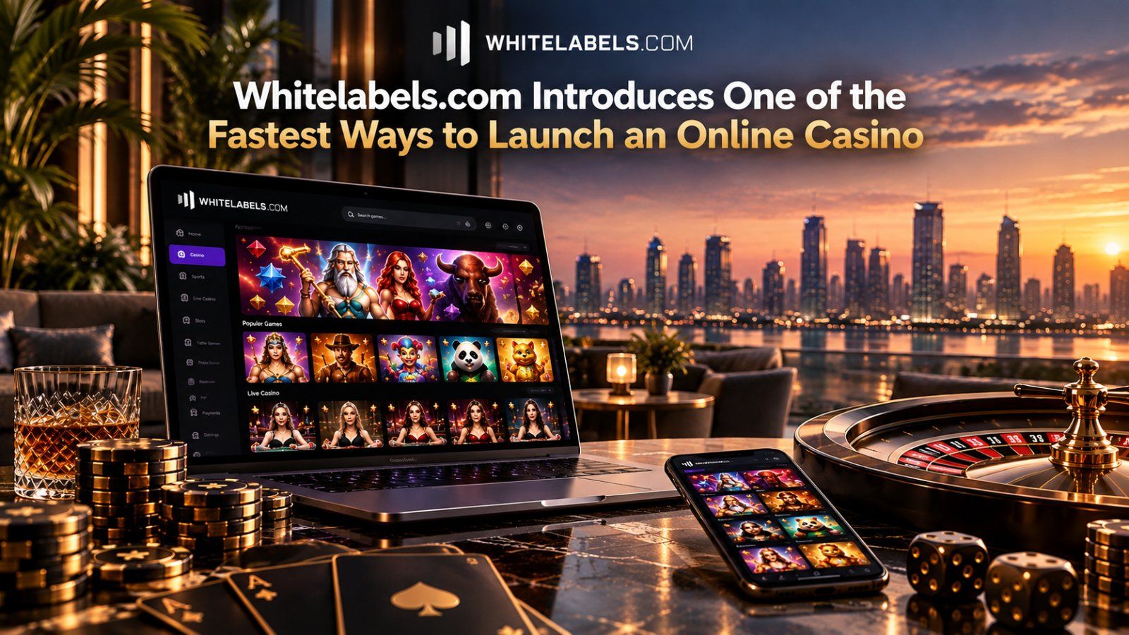 Whitelabels.com Introduces One of the Fastest Ways to Launch an Online Casino