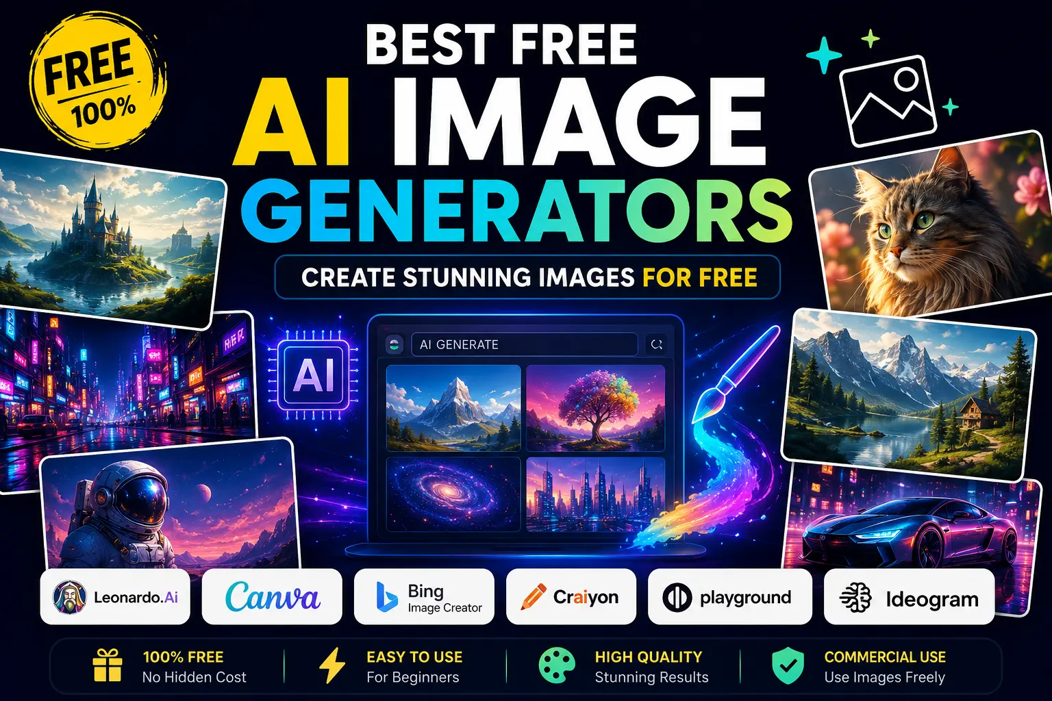 best free ai image generators