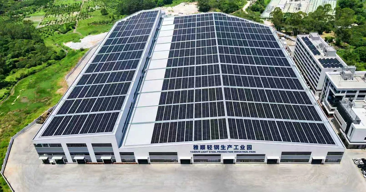 YASHUN light steel structure building and modular housing solution for overseas construction projects